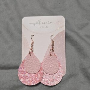 Jill Marie Boutique Blush Layered Earrings